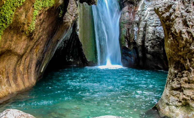 آبشار تنگ تامرادی  یاسوج