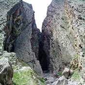 Ancient Bahram Chobin Canyon