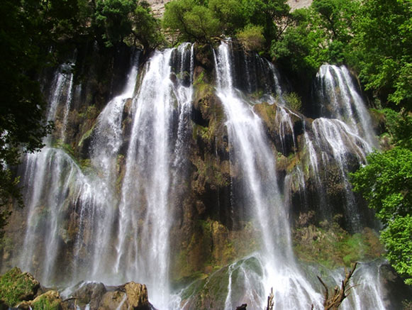 Zarde limeh Waterfall
