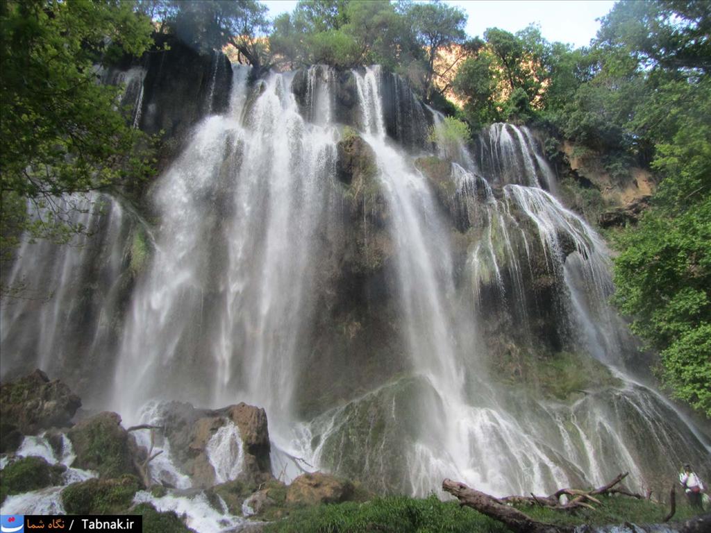 Zarde limeh Waterfall