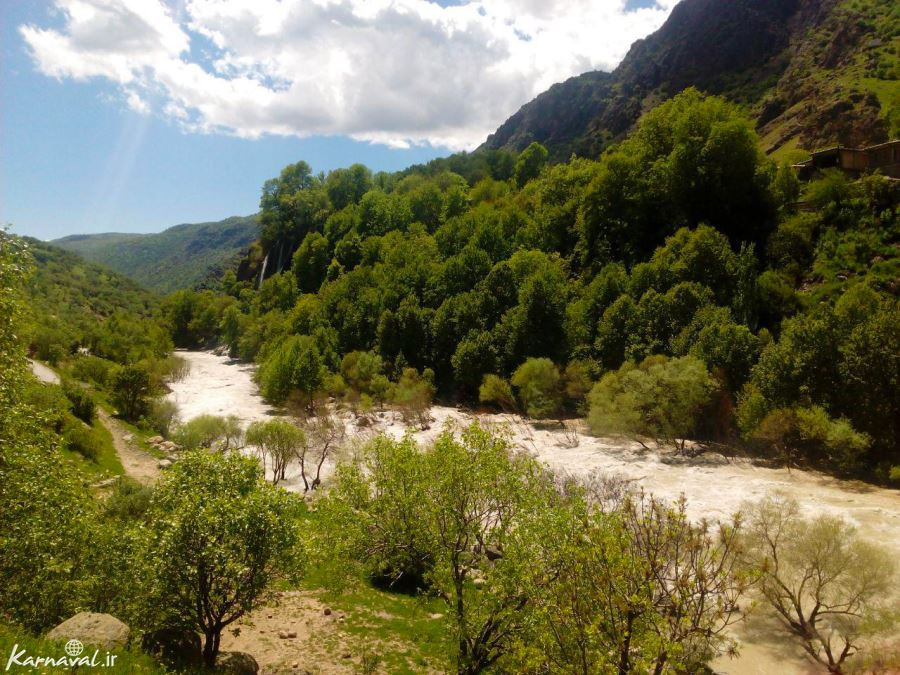 Bisheh Waterfall