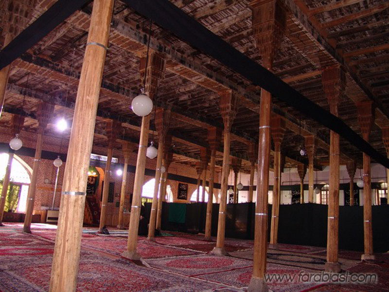 Mullah Rustam Wooden Mosque, Maragheh