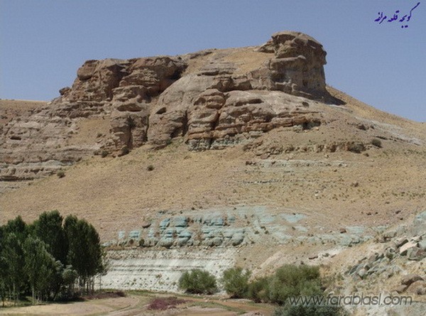 Gowijeh Qaleh, the Rock Castle of Maragheh