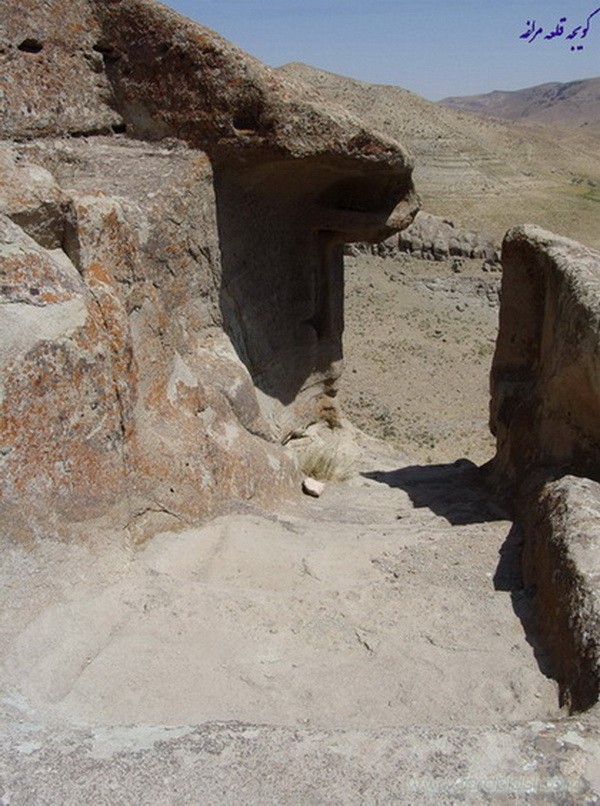 Gowijeh Qaleh, the Rock Castle of Maragheh