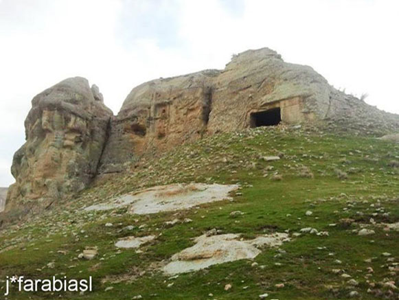 Gowijeh Qaleh, the Rock Castle of Maragheh