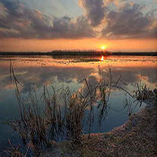 Siah Keshim Lagoon