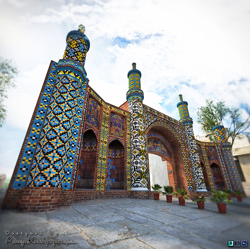 Darb-e Koushk Gate of Qazvin