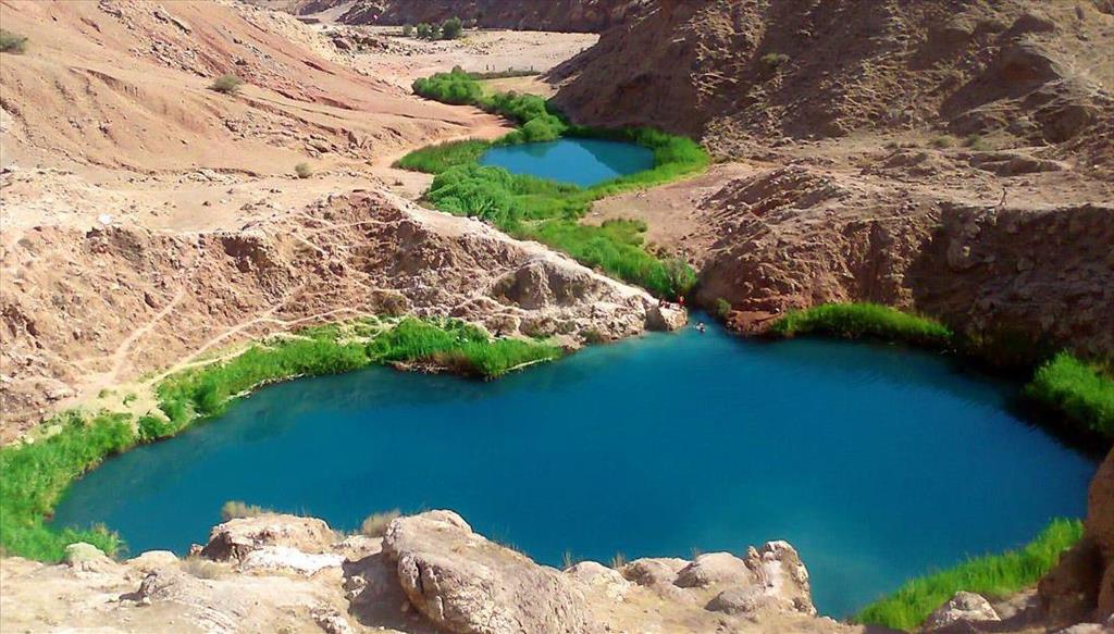 Siah Gav Twin Lakes of Abdanan