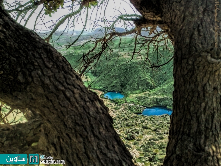 Siah Gav Twin Lakes of Abdanan