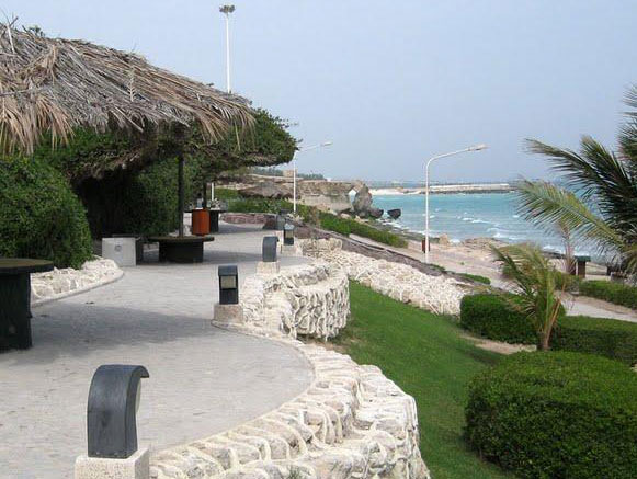 Marjan Beach of Kish (Coral beach)