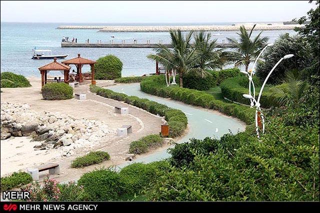 Marjan Beach of Kish (Coral beach)