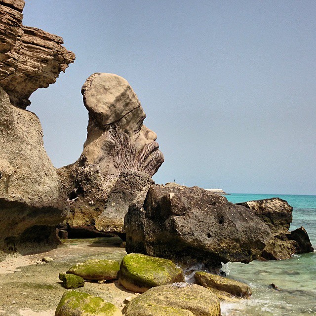 Marjan Beach of Kish (Coral beach)