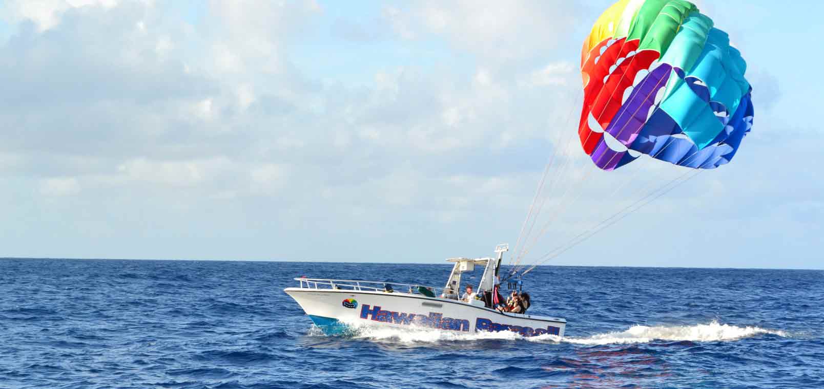 Parasailing in Kish Island