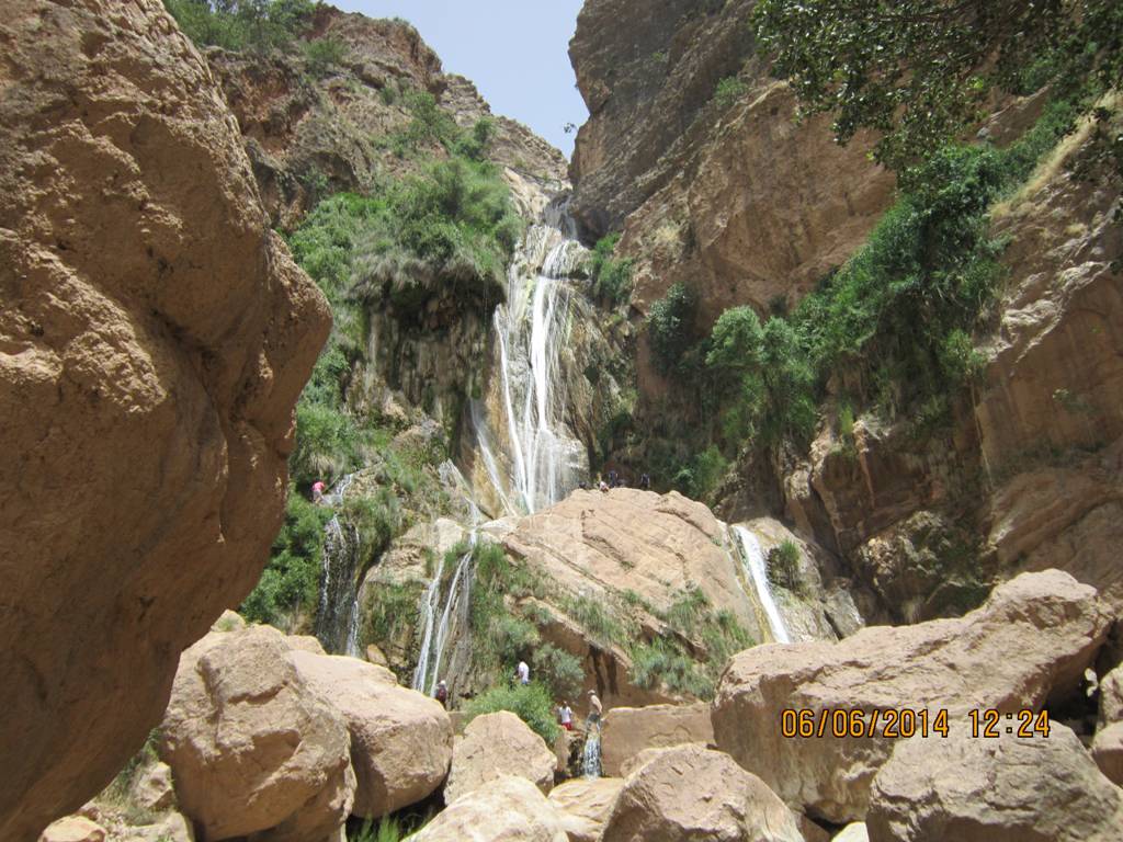 Noujian Waterfall of Lorestan