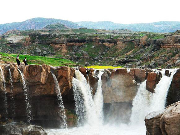 Afrineh Waterfall
