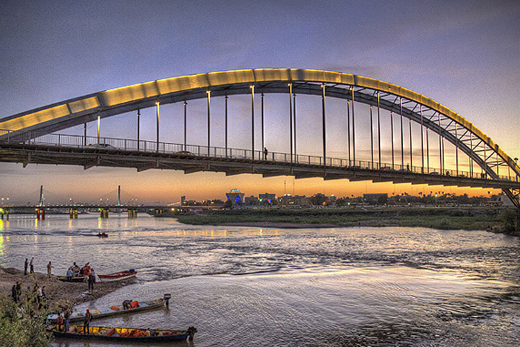 Pol-e Sefid of Ahvaz (White Bridge)