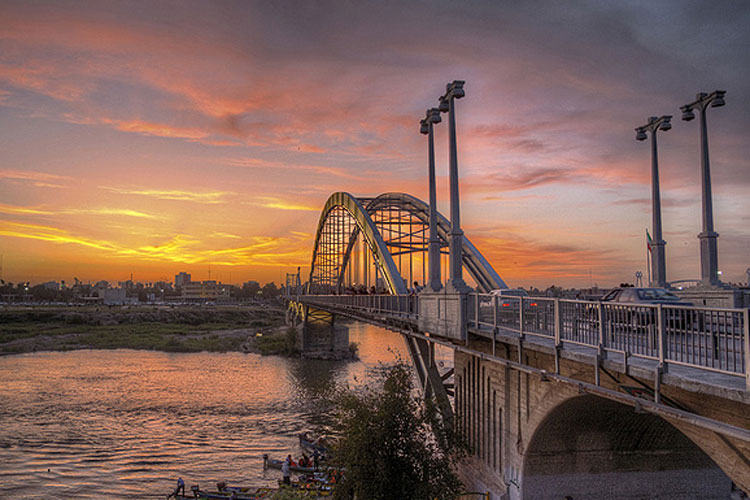 Pol-e Sefid of Ahvaz (White Bridge)