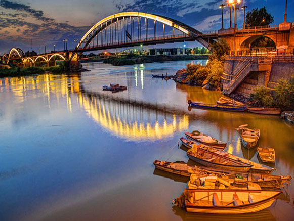 Pol-e Sefid of Ahvaz (White Bridge)