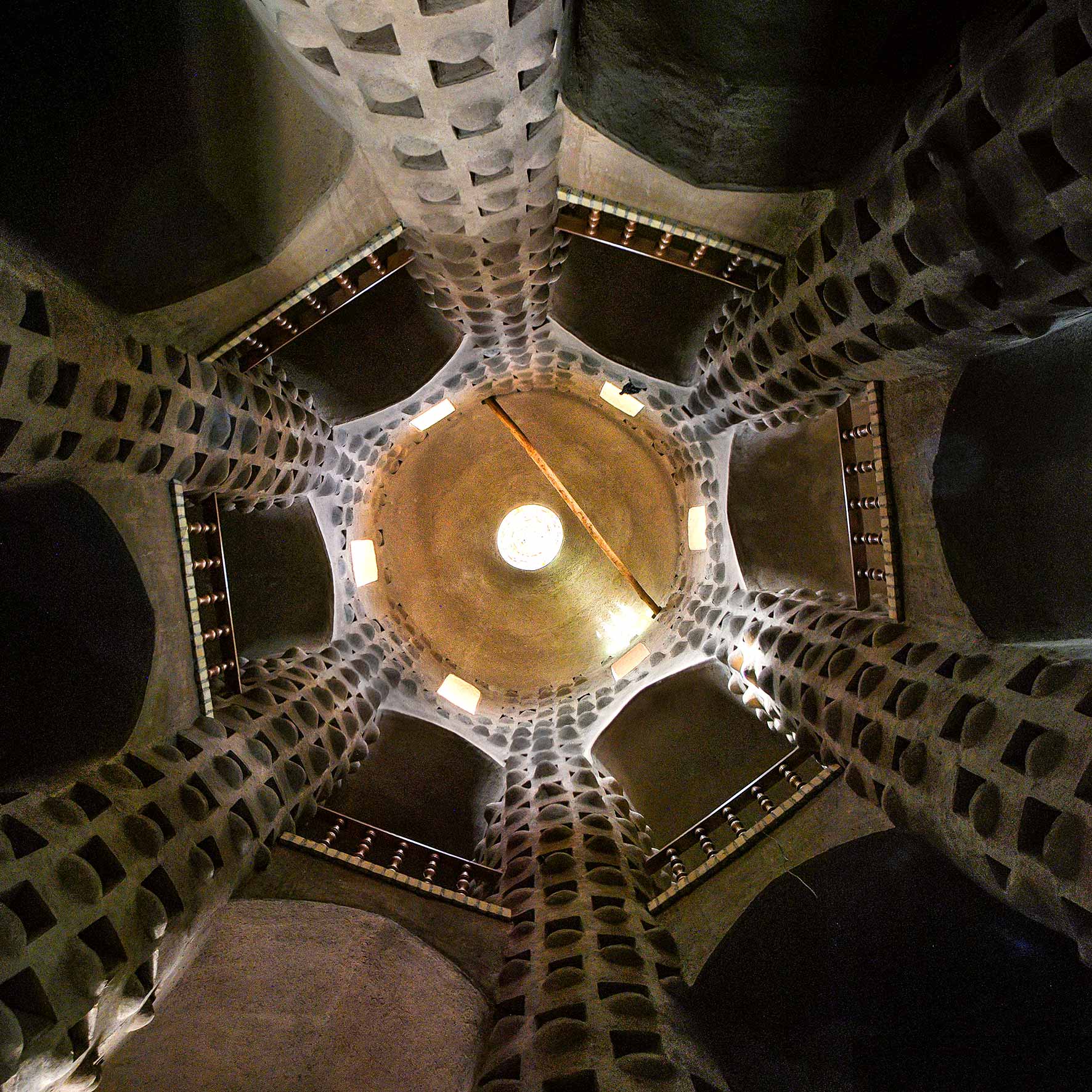 Zibashahr Decuple DovecoteTower of Mobareke Isfahan