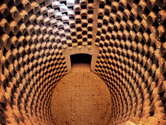 Zibashahr Decuple DovecoteTower of Mobareke Isfahan