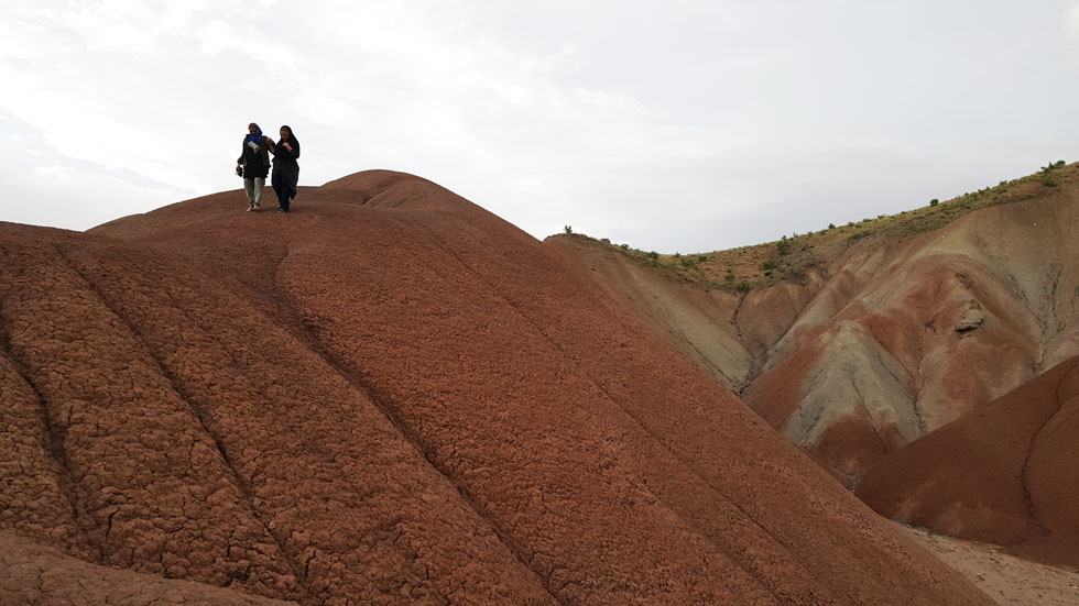 Ala Daghlar along the Tehran Tabriz Highway (Colorful Mountains)