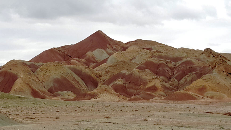 Ala Daghlar along the Tehran Tabriz Highway (Colorful Mountains)