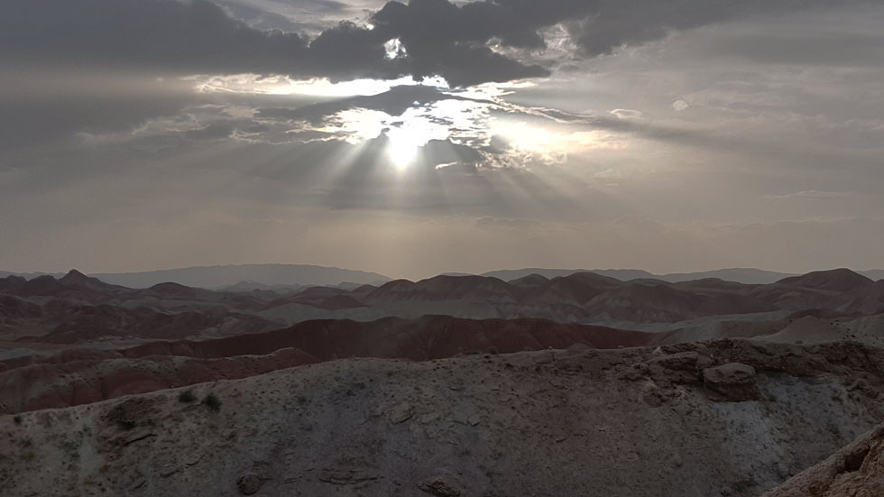 Ala Daghlar along the Tehran Tabriz Highway (Colorful Mountains)
