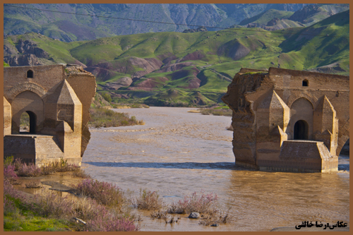 Qiz Bridge of Mianeh