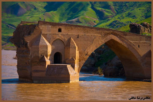 Qiz Bridge of Mianeh