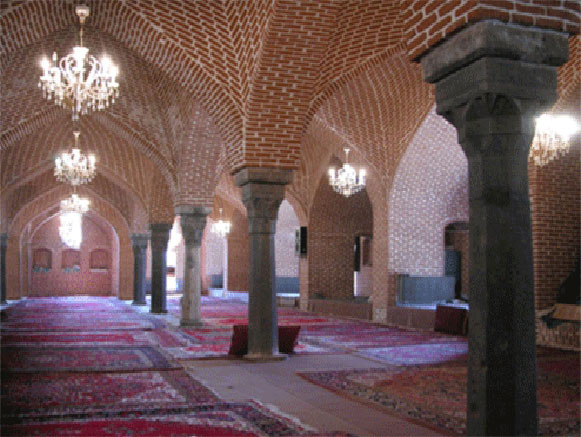 مسجد جامع تسوج - سایت گردشگری ایران