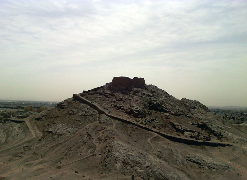 Towers of silence in Yazd