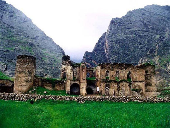 Ancient Bahram Chobin Canyon