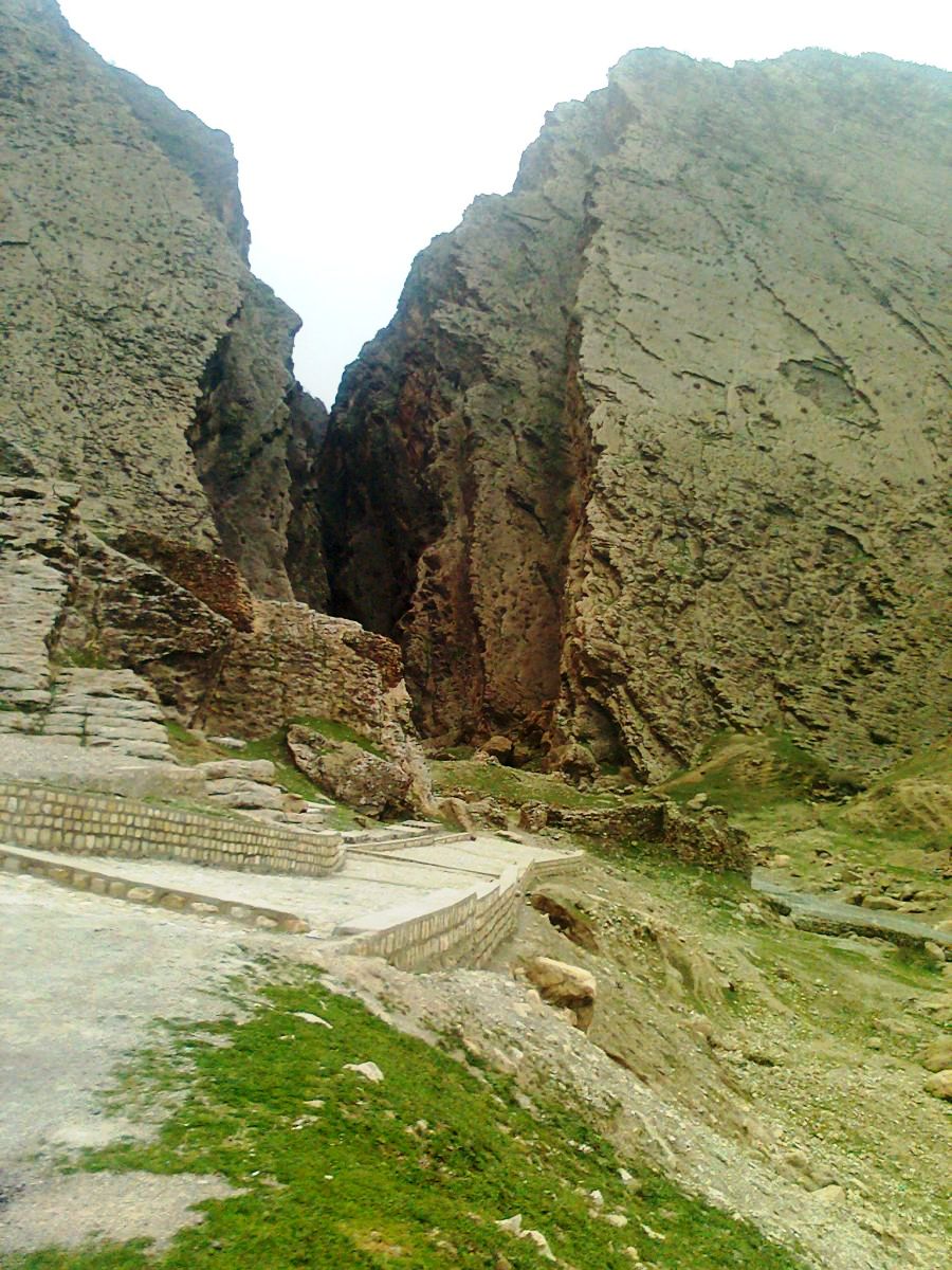 Ancient Bahram Chobin Canyon