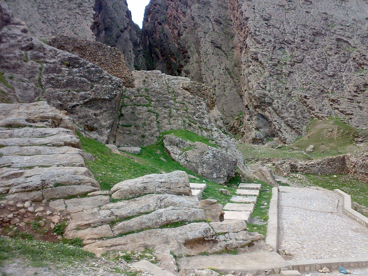 Ancient Bahram Chobin Canyon