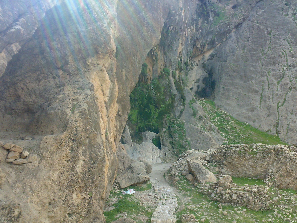 Ancient Bahram Chobin Canyon
