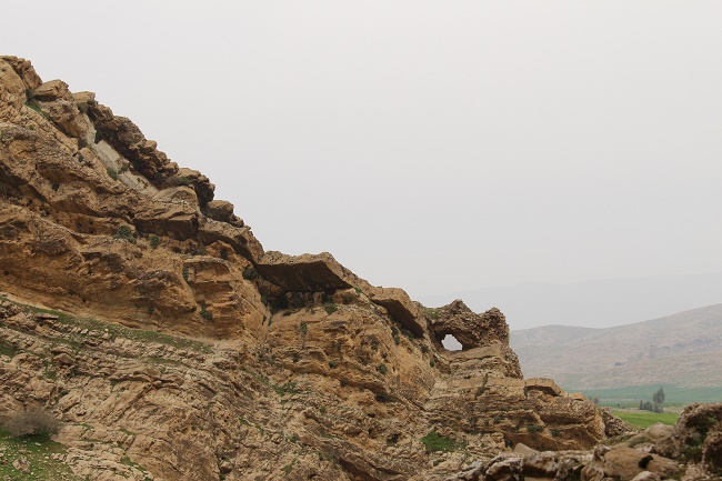 Ancient Bahram Chobin Canyon