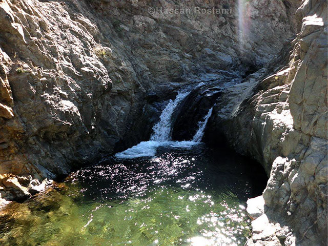 Eyshabad Village and Waterfall