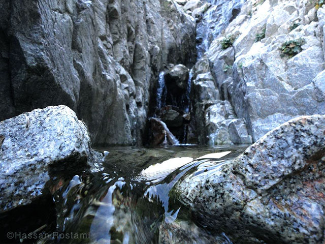 Eyshabad Village and Waterfall