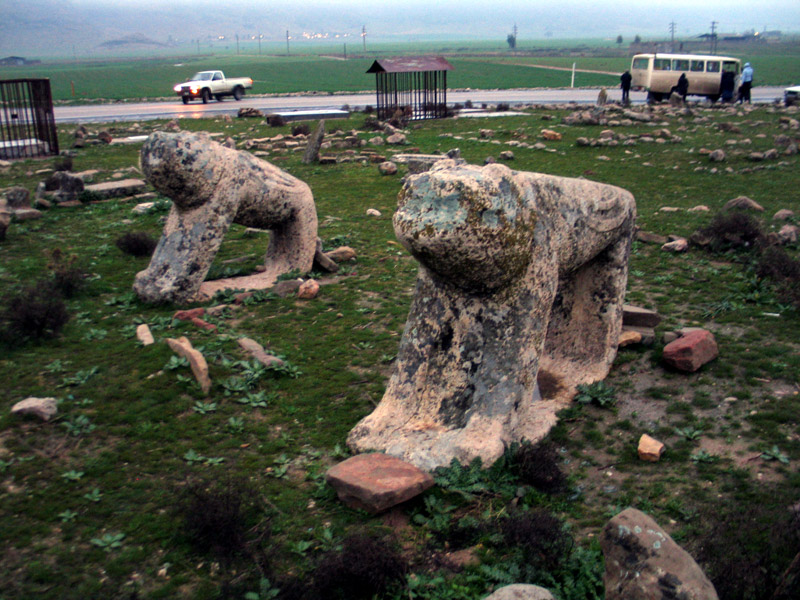 The Stone Lions, the Symbol of Bakhtiari People