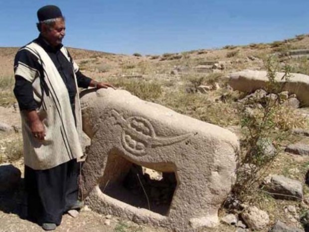 The Stone Lions, the Symbol of Bakhtiari People