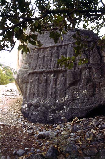 Tang-e Sulak Stone Reliefs